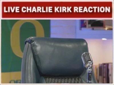 empty chair with mic.